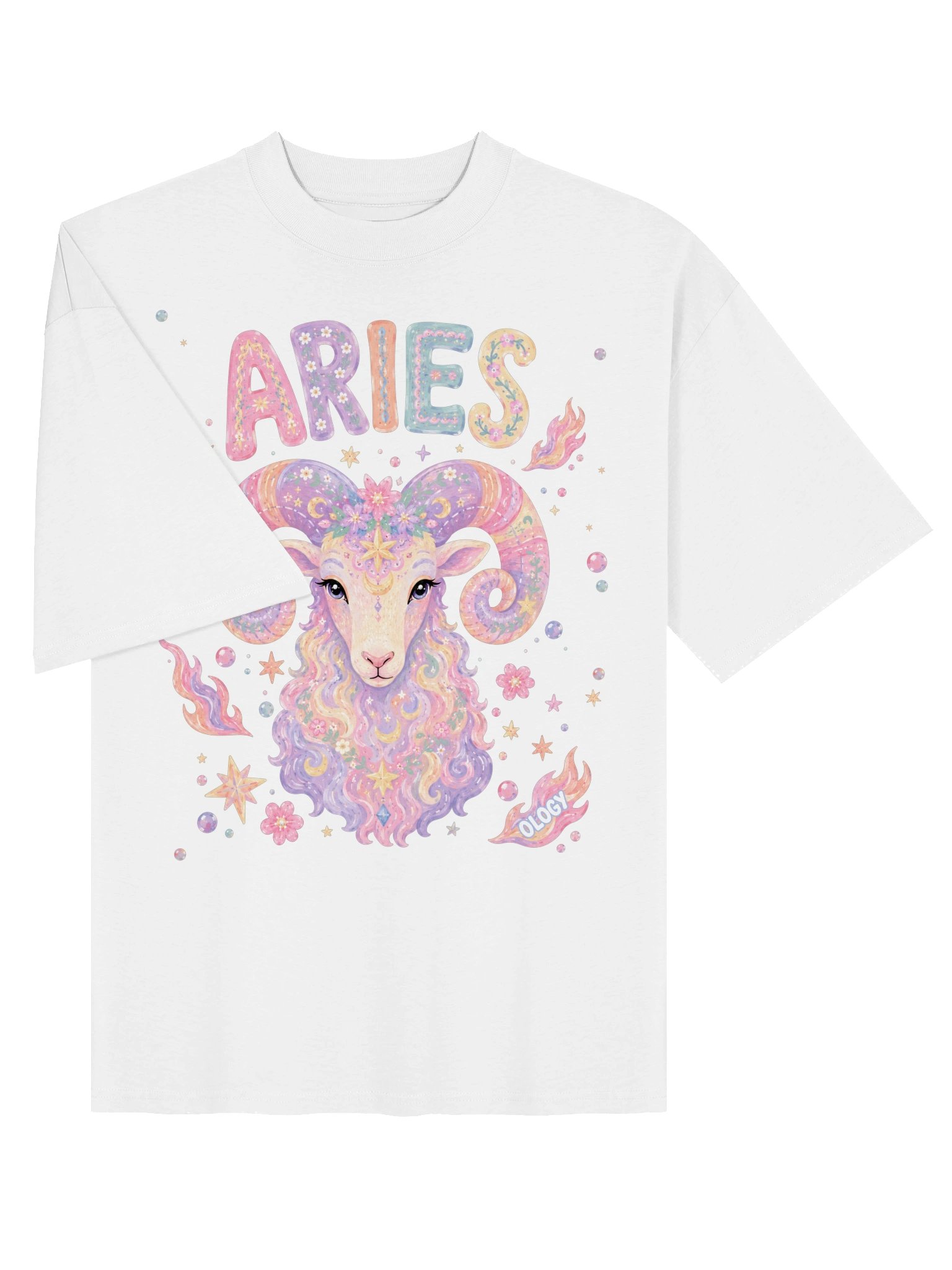 Aries Astro Pop Oversized Tee product image (12)
