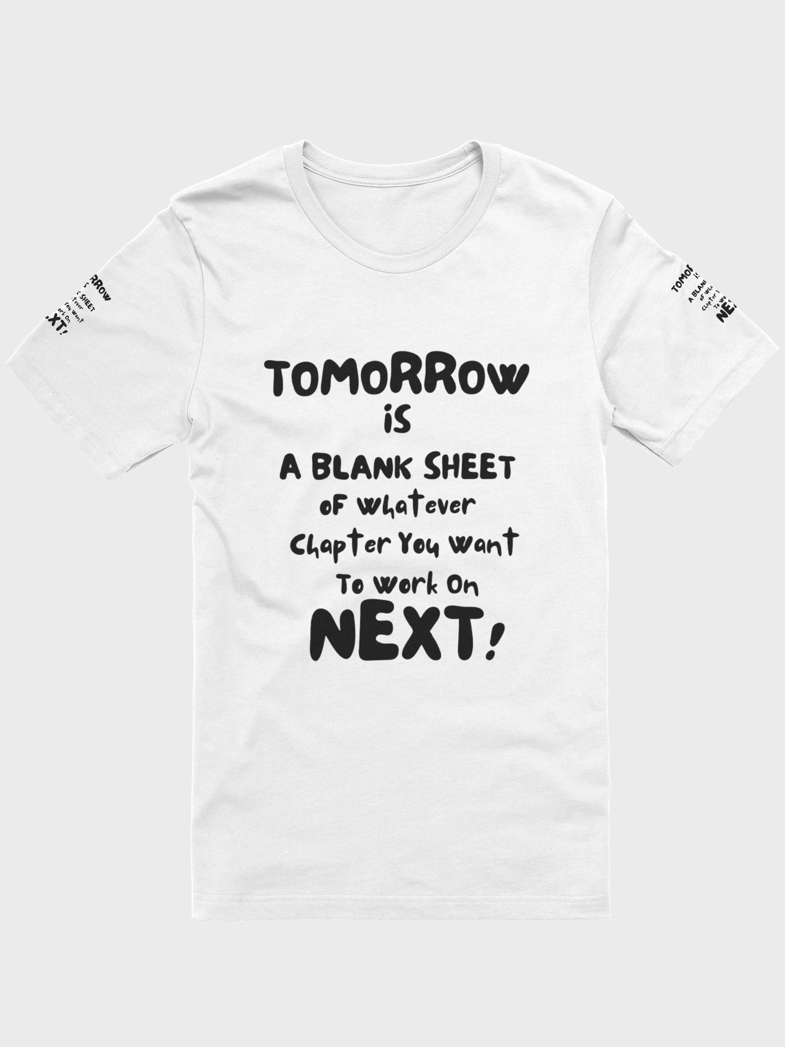 Blank Sheet Motivation T-Shirt product image (1)