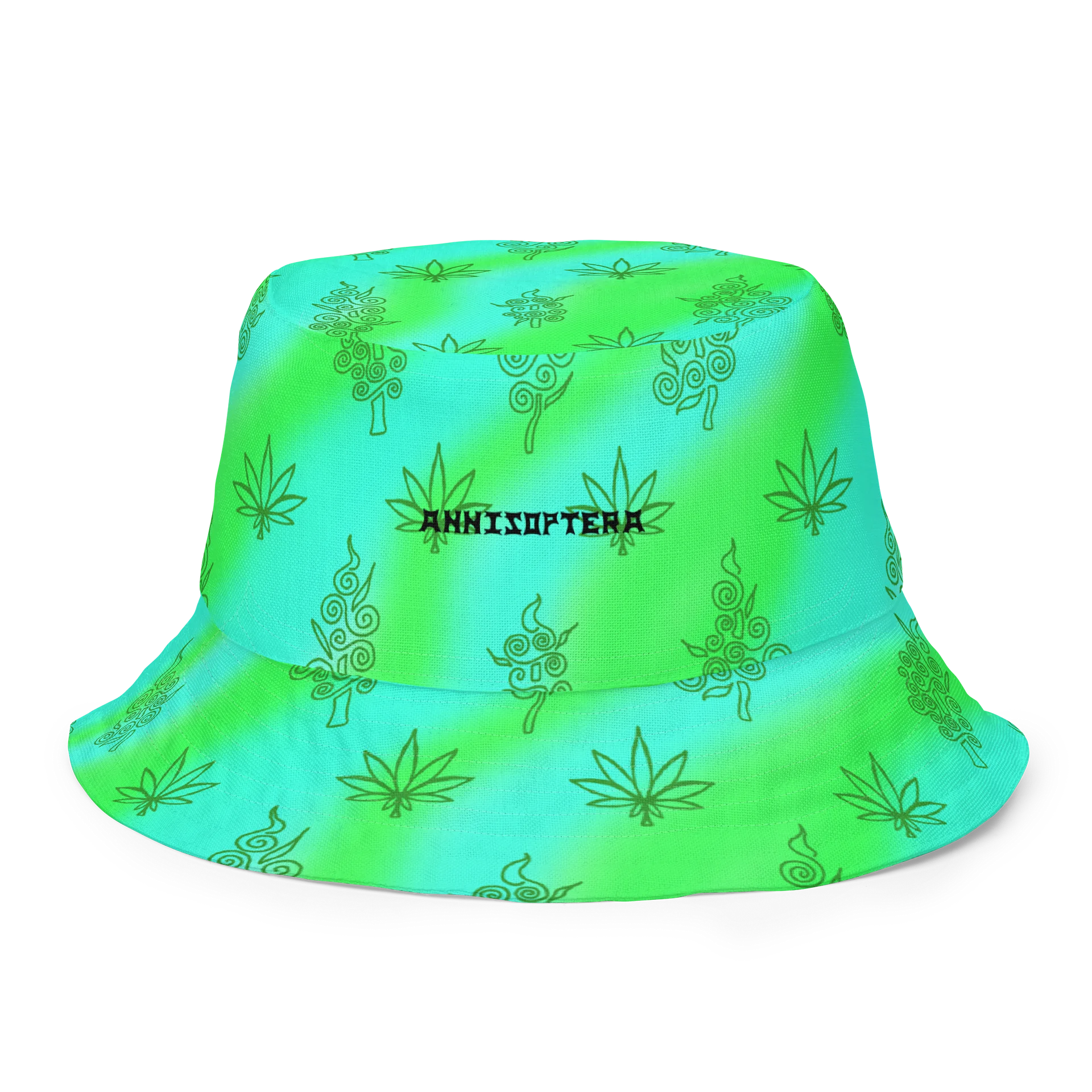 Trippy Plant Reversable Bucket Hat product image (2)