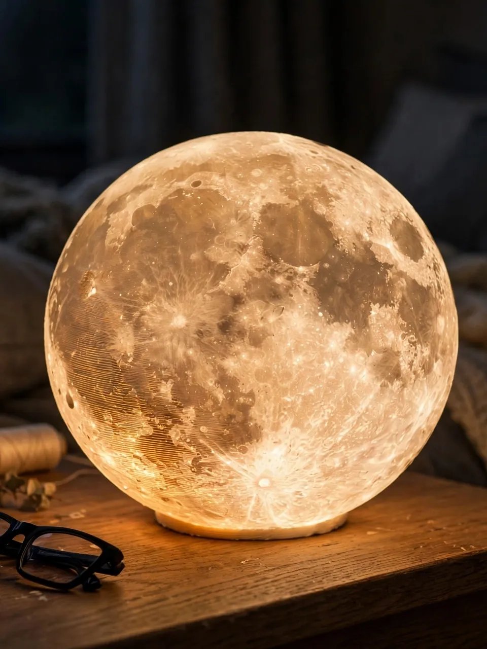 Moon Lamp — 16 Colors with Remote & Stand (15cm) product image (3)