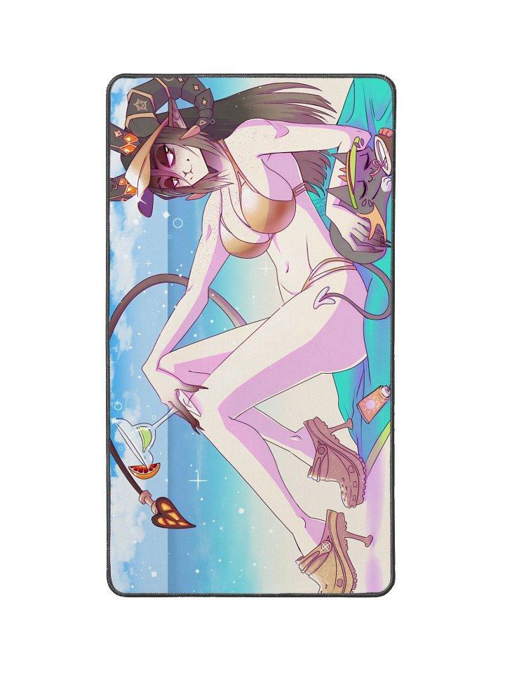 Charcoal Screemture Summer Sunshine Desk Mat product image (2)