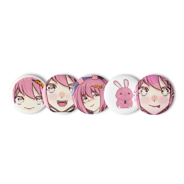 【NEW MODEL DEBUT】Cooky Usagida + Pon Pon Buttons product image (1)