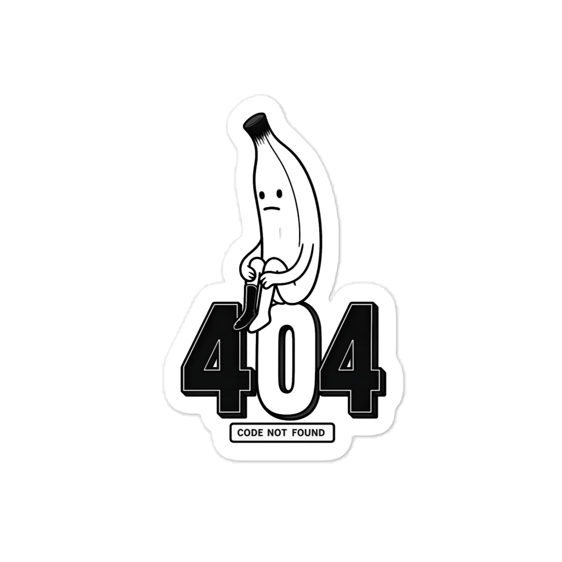 Banana Code Sticker product image (1)