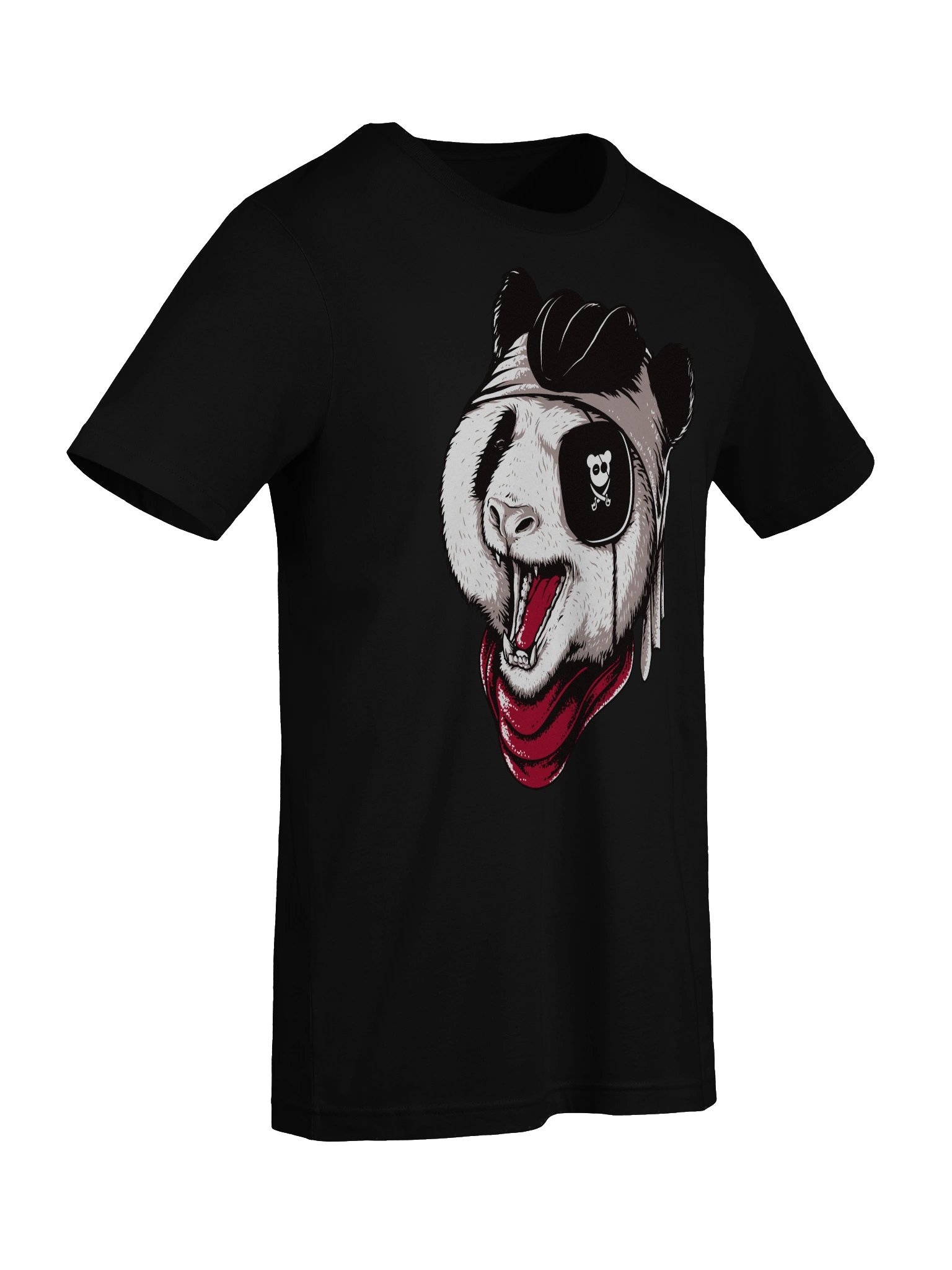 Animal Panda Pirate Style Graphic Tee for Comfort Fashion product image (75)