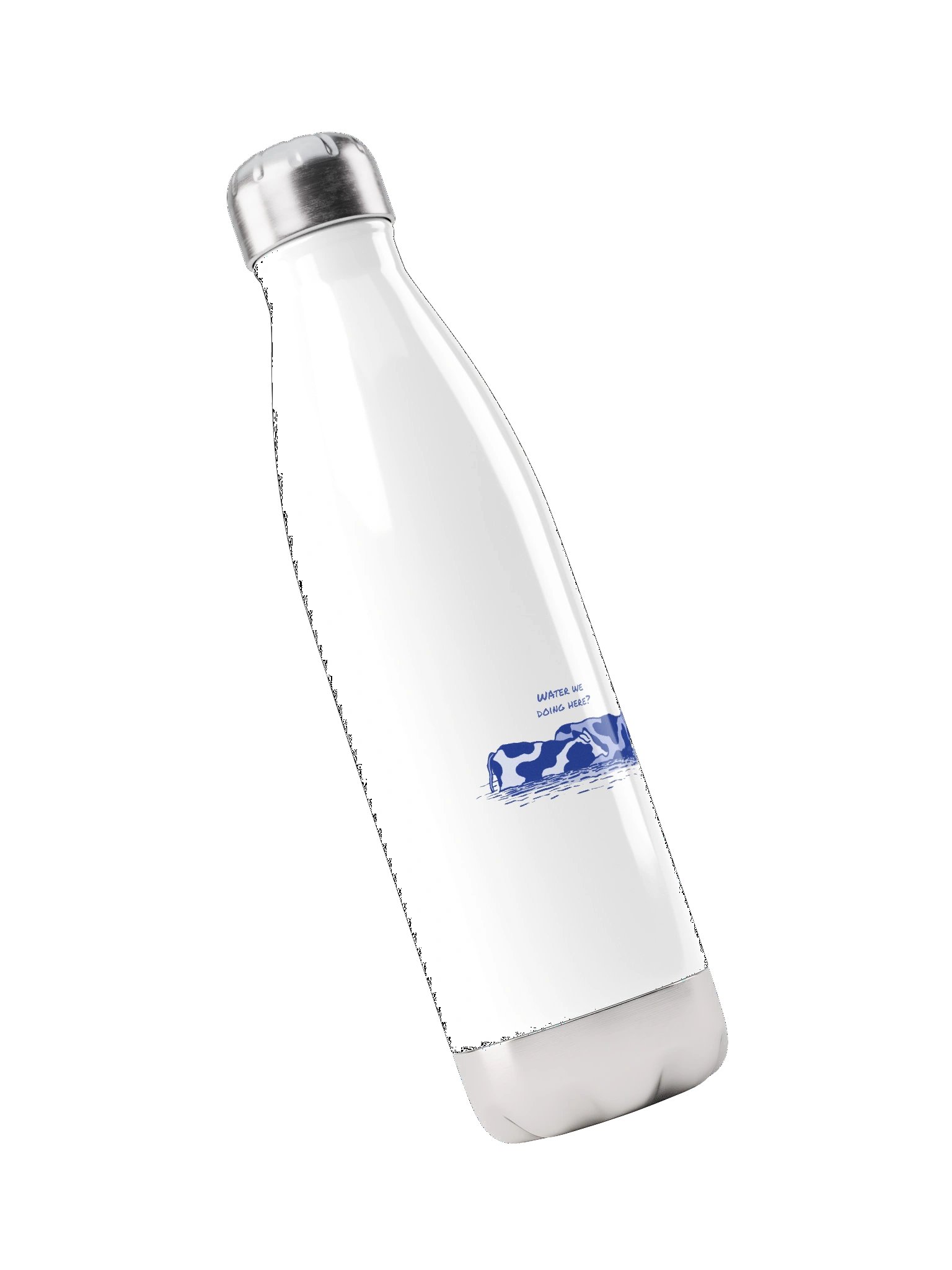 Water we doing here - Stainless Steel Watter Bottle product image (3)