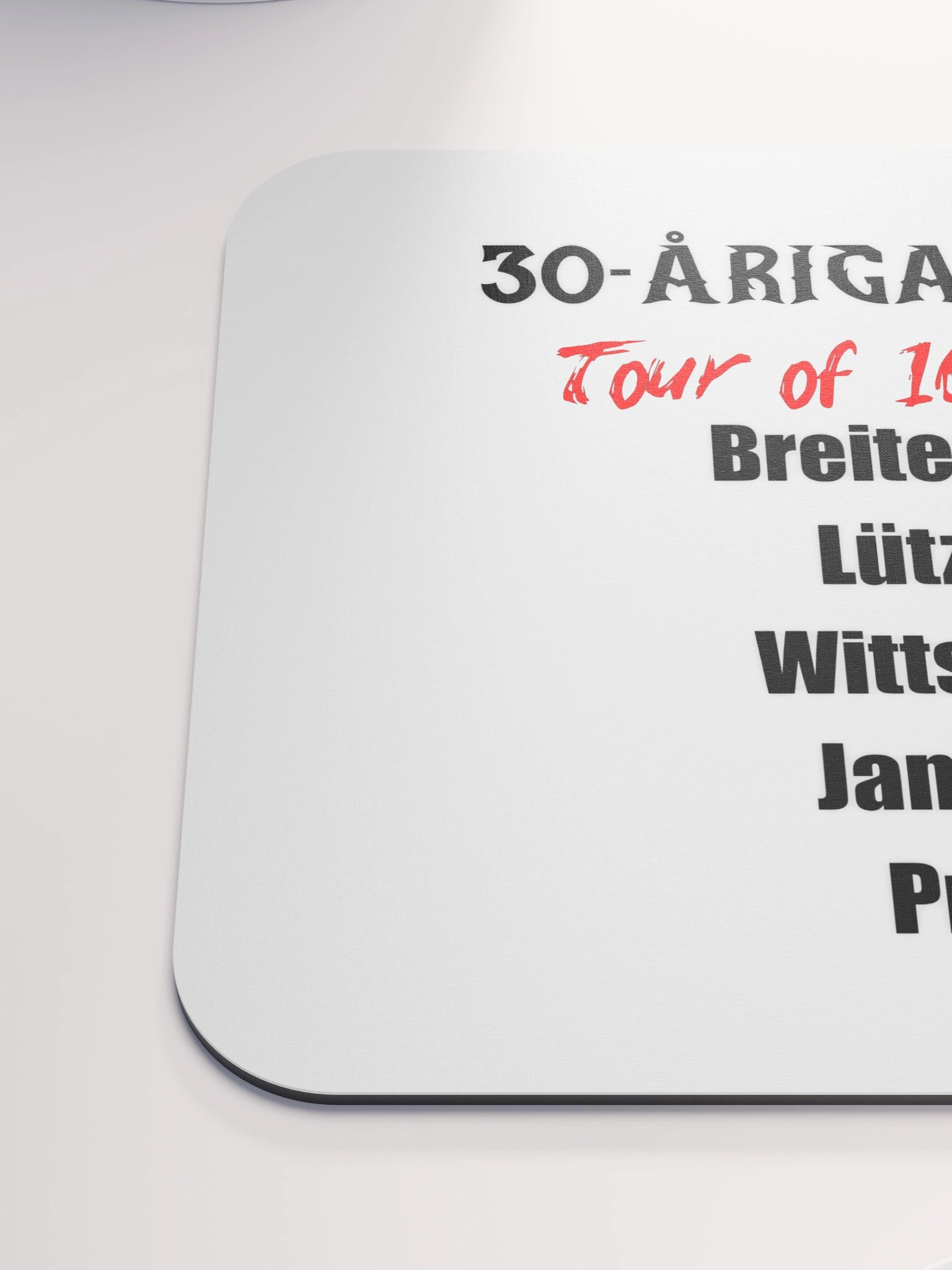 30-åriga kriget on tour (Musmatta) product image (6)