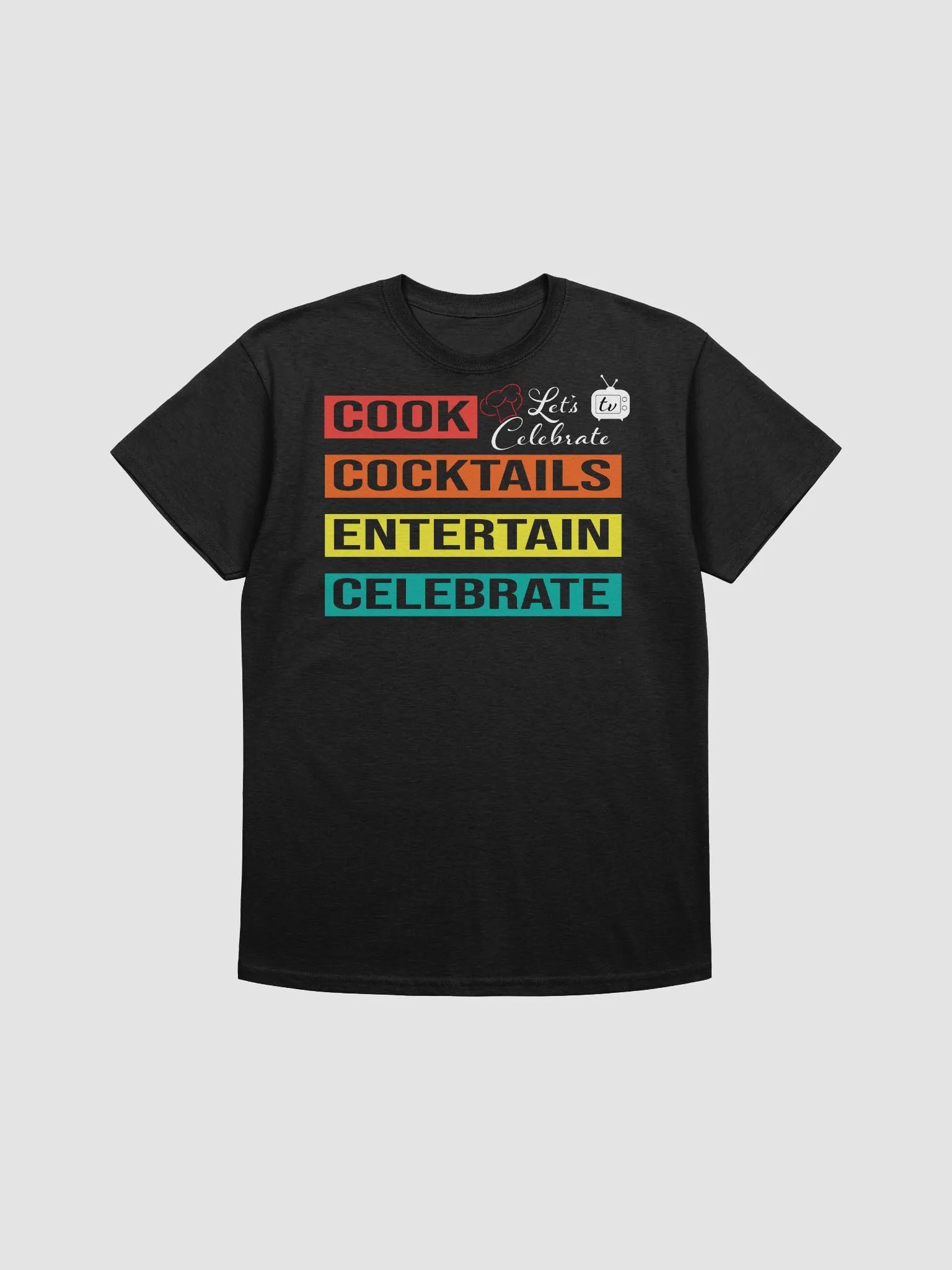 Cook and Cooktails Heavyweight T-Shirt product image (1)