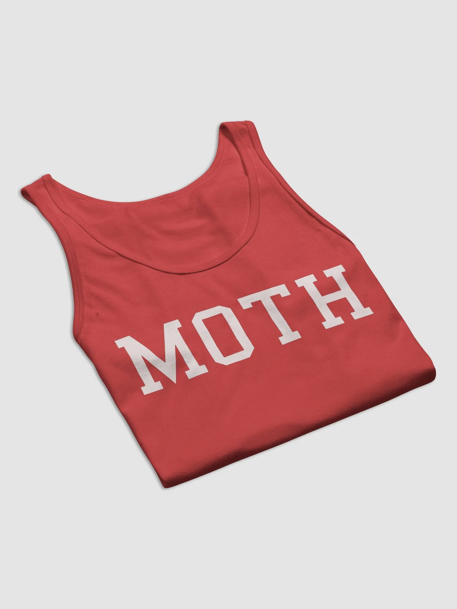 (2 sided) Moth Man jersey tank top product image (6)