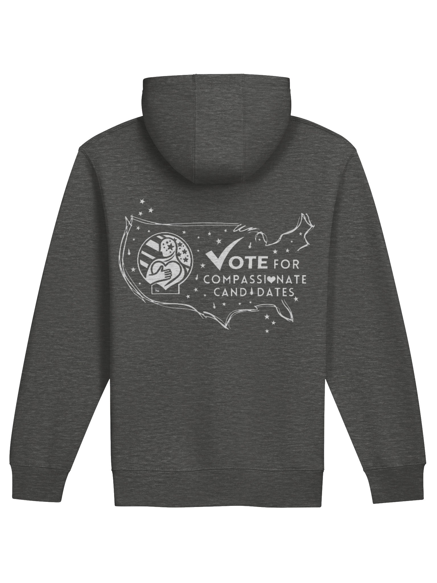 Vote Compassion 2026 Premium Zip Hoodie product image (10)