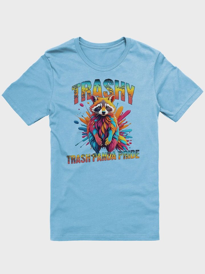 Trashy Trash Panda Pride Raccoon T-Shirt product image (1)