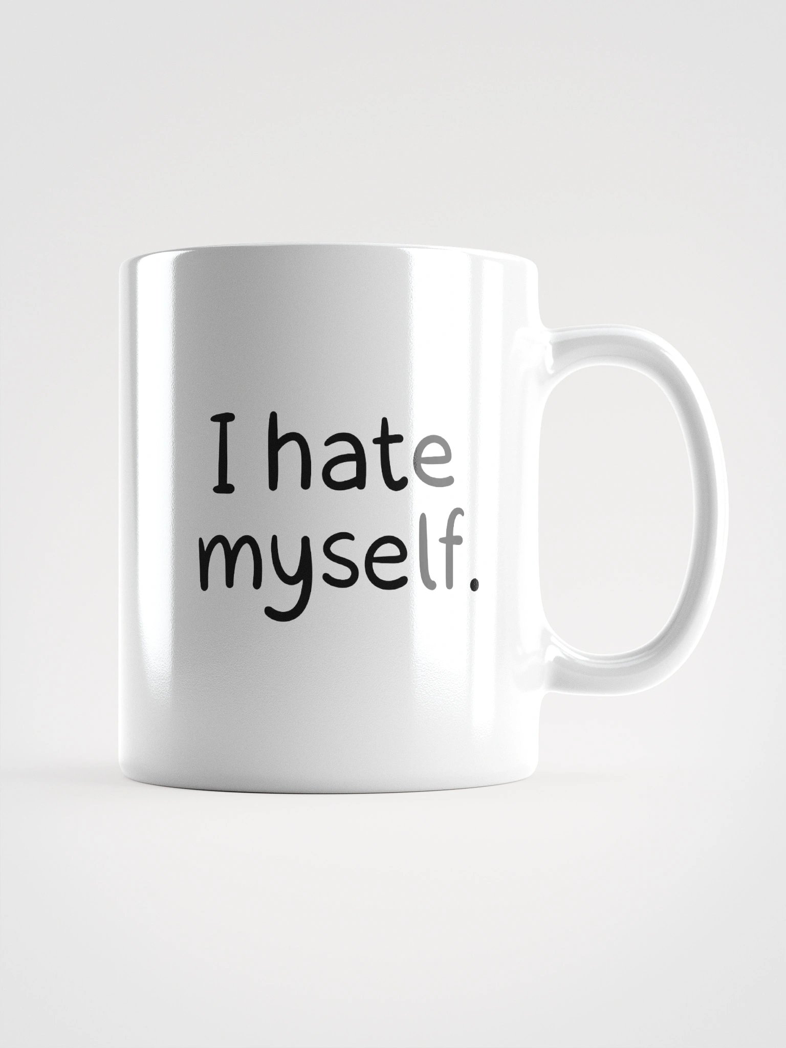 I hate myself Mug product image (1)