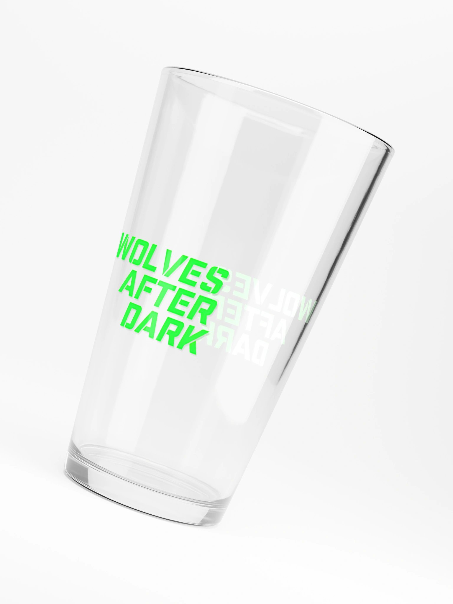 Wolves After Dark Shaker Pint Glass product image (1)