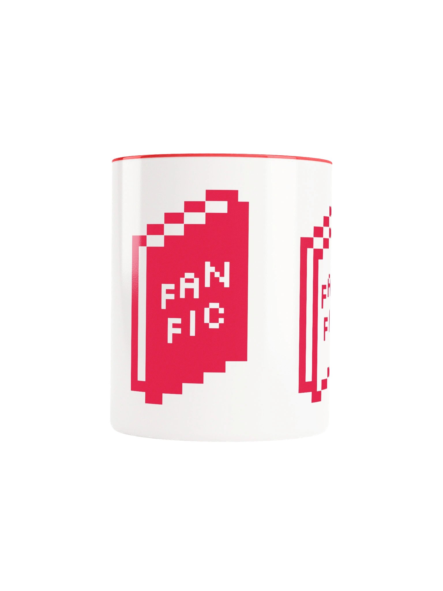 KUDOS // FAN FIC Book Logo Pixel Art Glossy Mug product image (5)