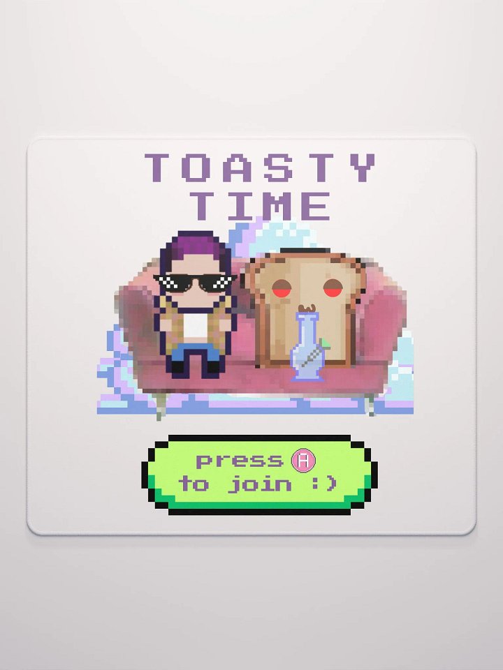 Seshing with Toasty Gaming Mouse Pad product image (2)