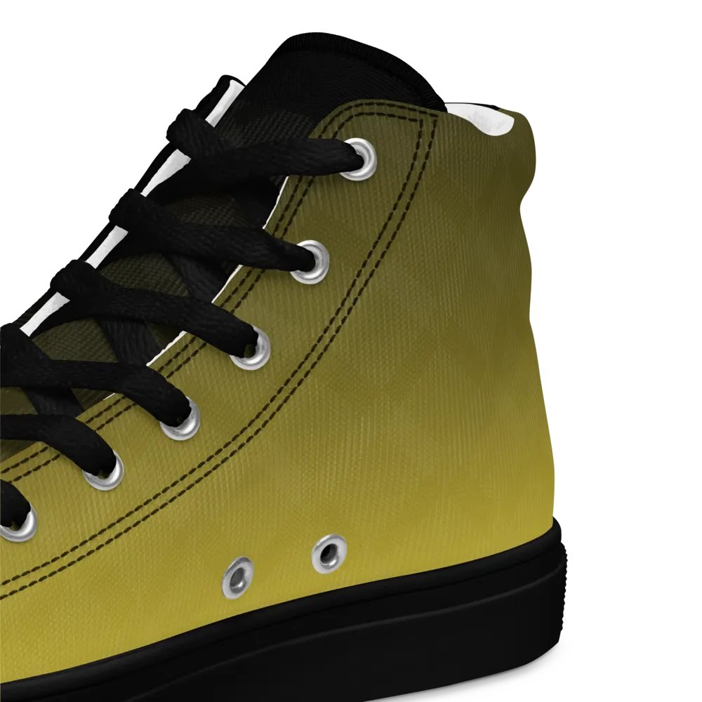 BBG Black and Gold High Tops - Black Soles product image (10)