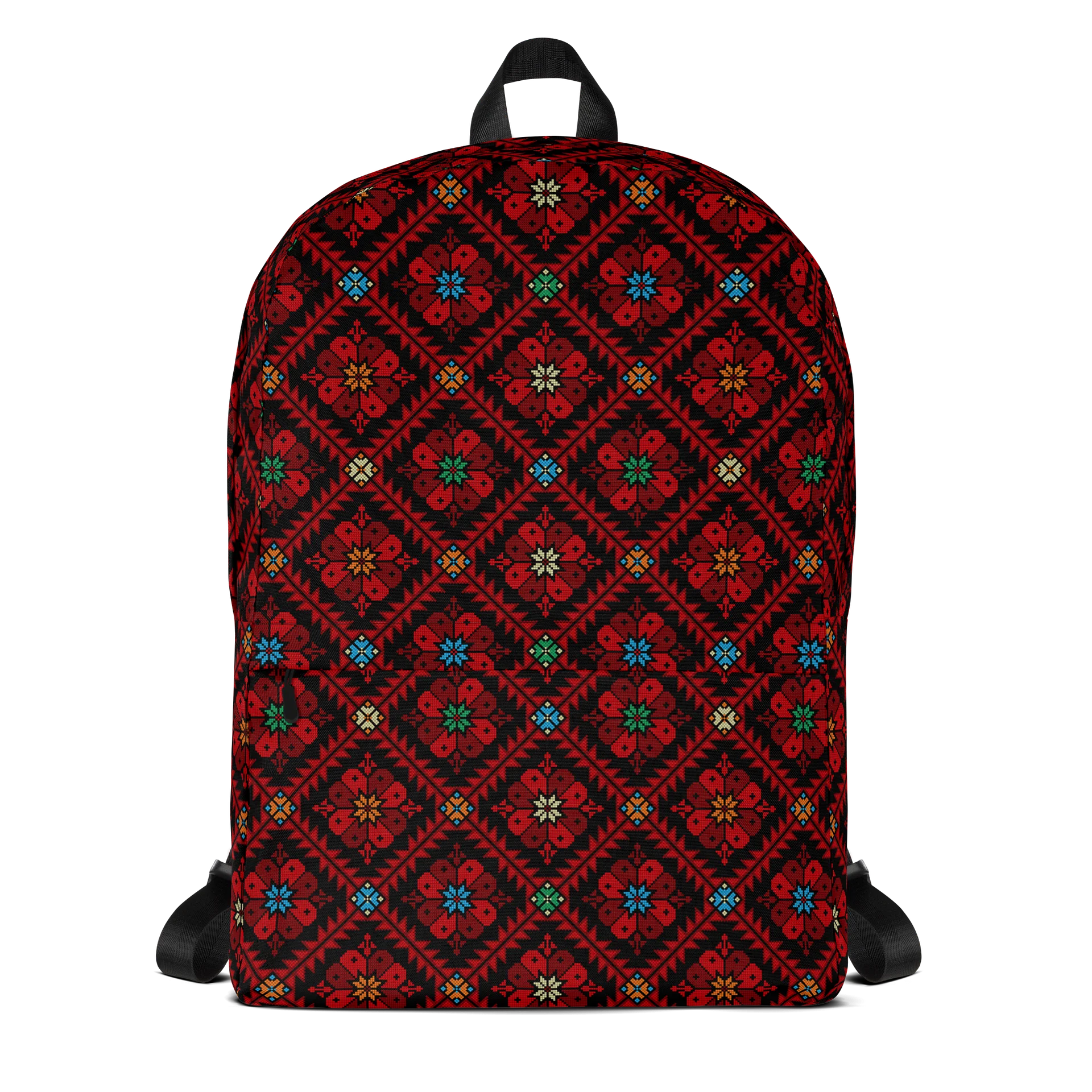 Red Tatreez Backpack product image (1)