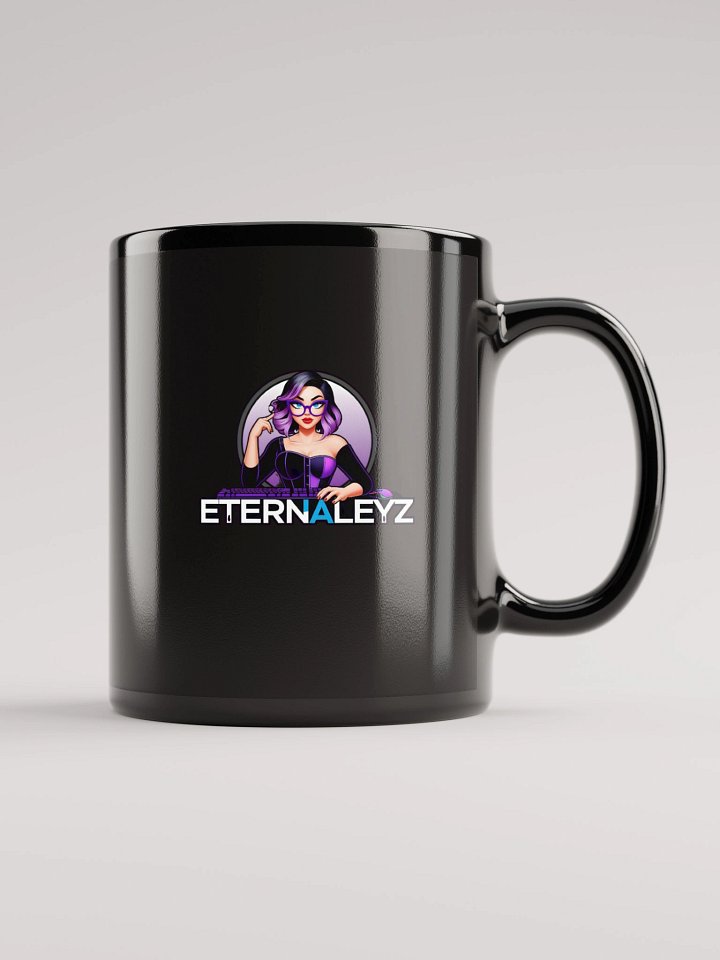 EternalEyz Black Glossy Mug product image (2)