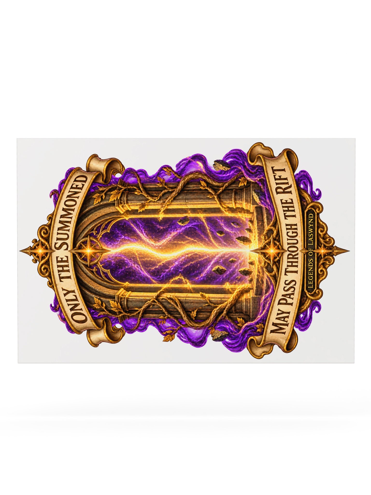 Legends of Laswynd — Only the Summoned Poster product image (6)