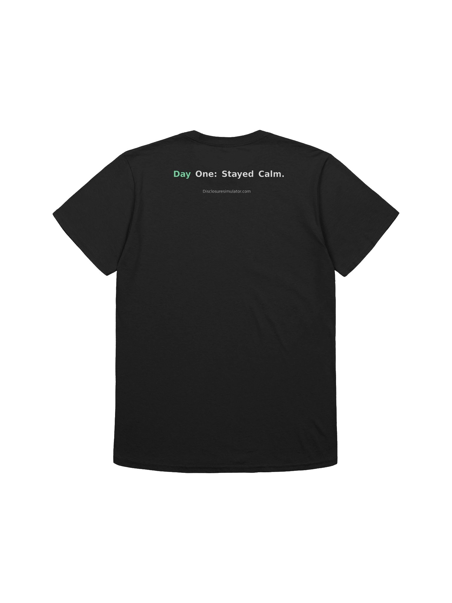 Disclosure - Measured Realist - T-Shirt product image (2)