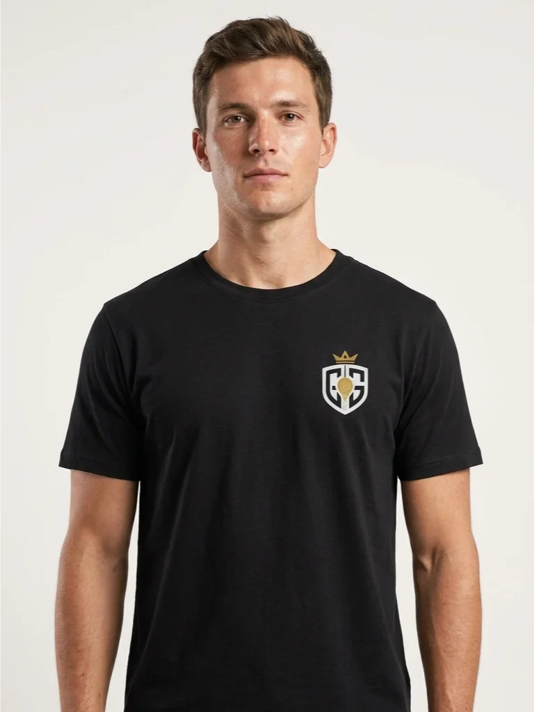 Signature Printed Crest Padel T-Shirt product image (4)