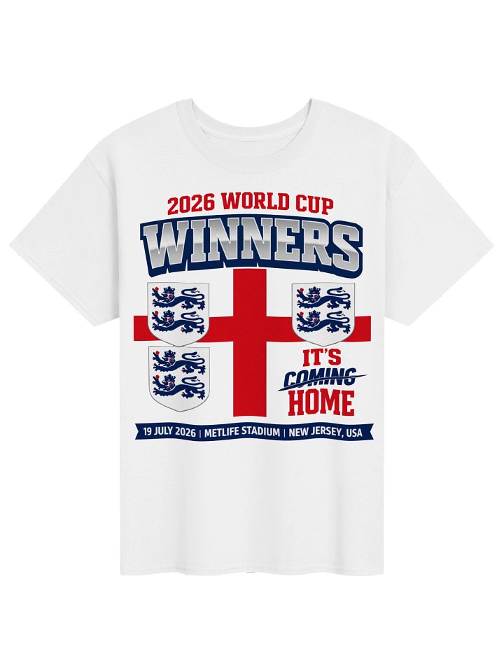 England World Cup Believers Tee | It's Coming Home Unisex T-Shirt product image (2)