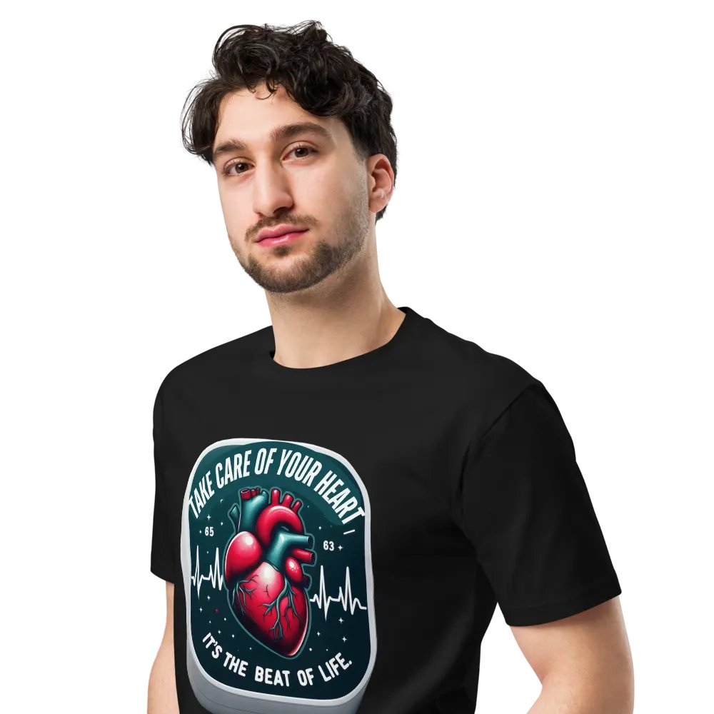 Heartbeat of Life Unisex Premium Tee product image (6)