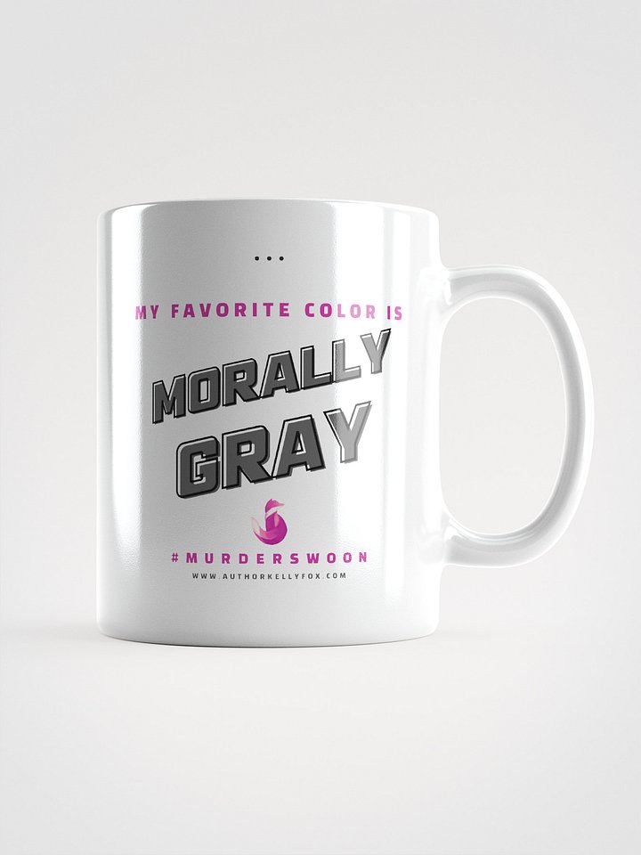 Morally Gray Mug - White product image (1)
