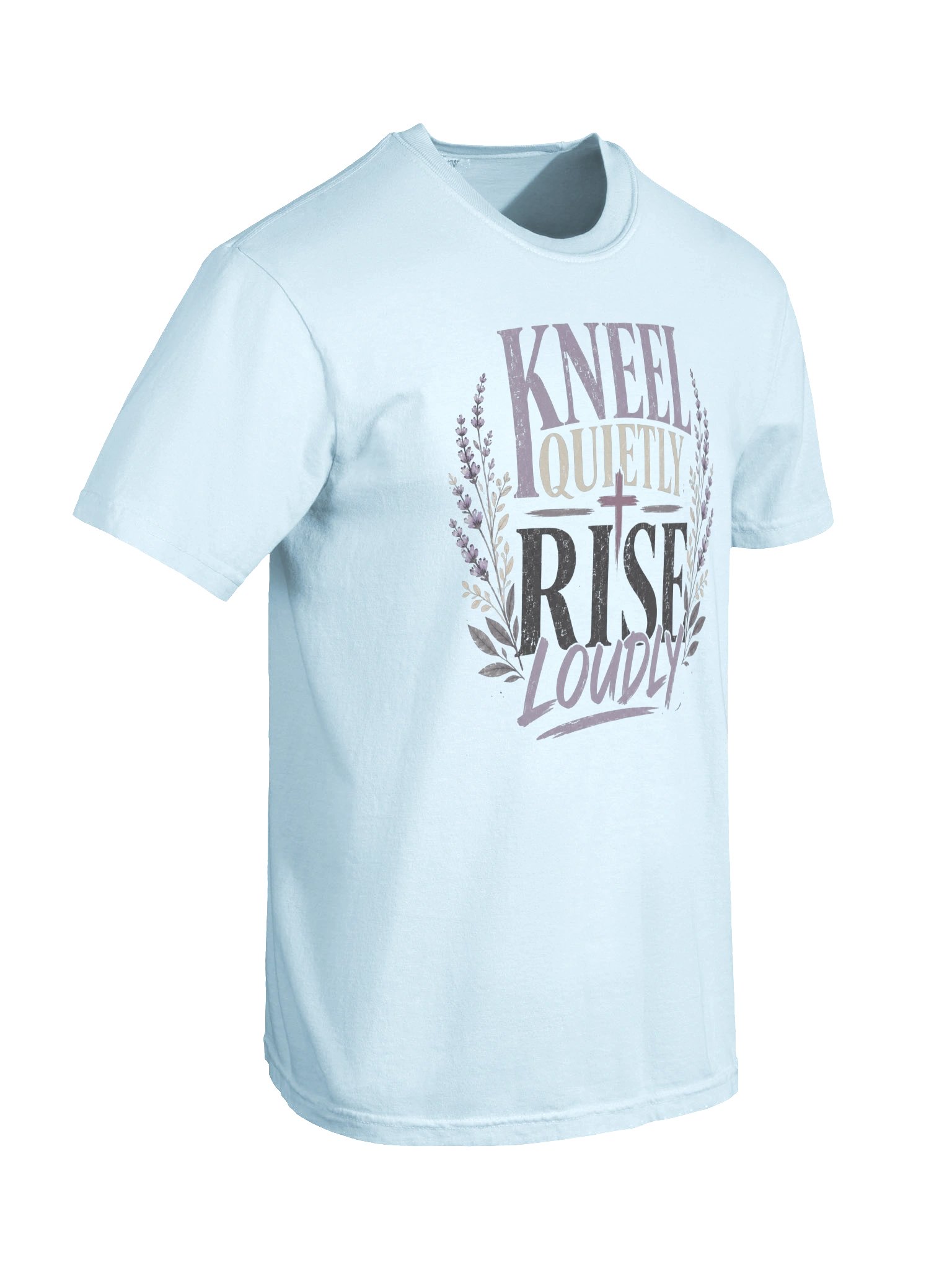 Kneel Quietly Rise Loudly Tee product image (6)