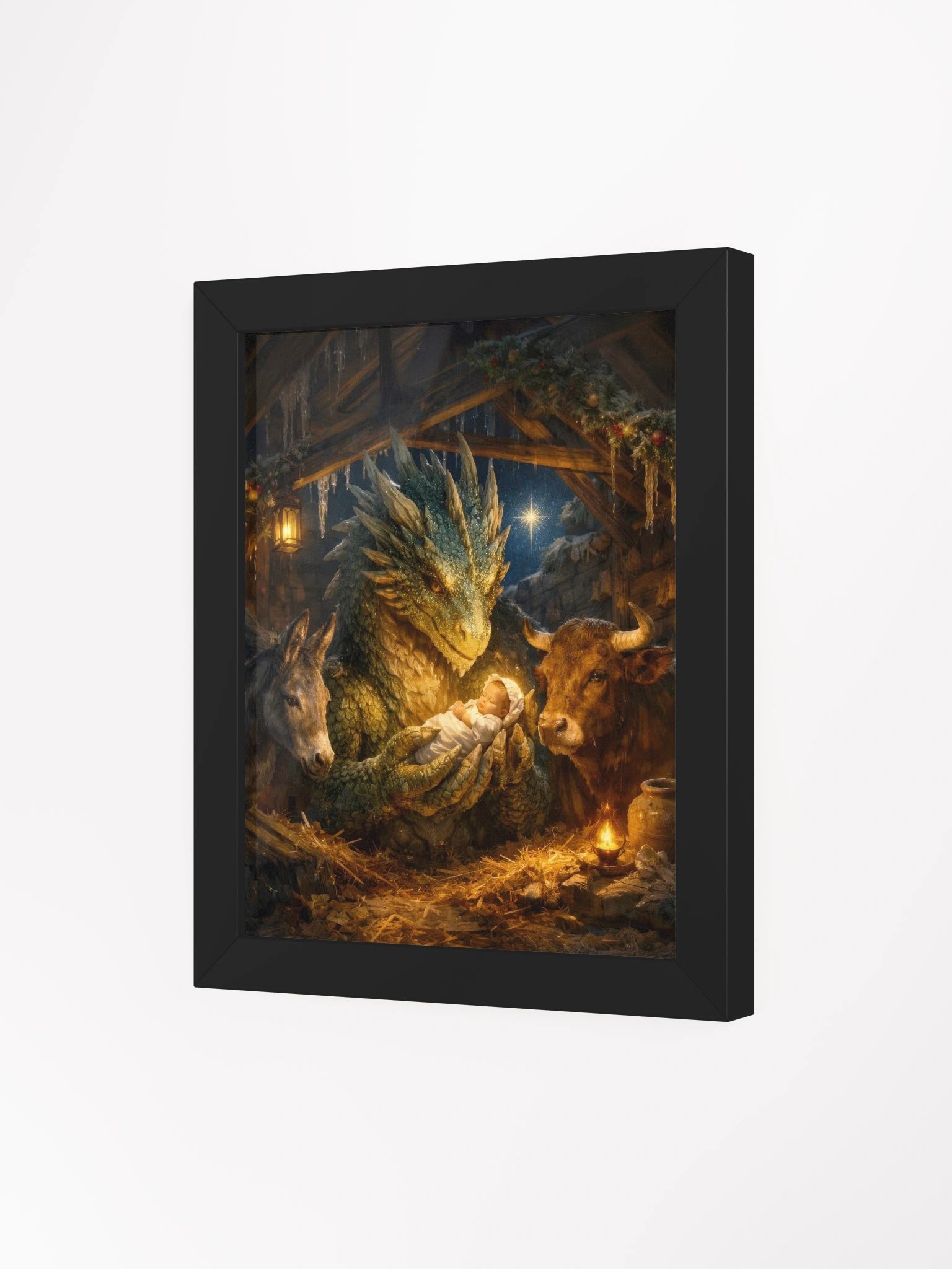 Natality Dragon - Framed High Quality Matte Poster product image (15)