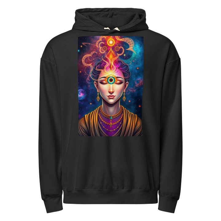 Mystical Third Eye Cosmic Hoodie product image (1)
