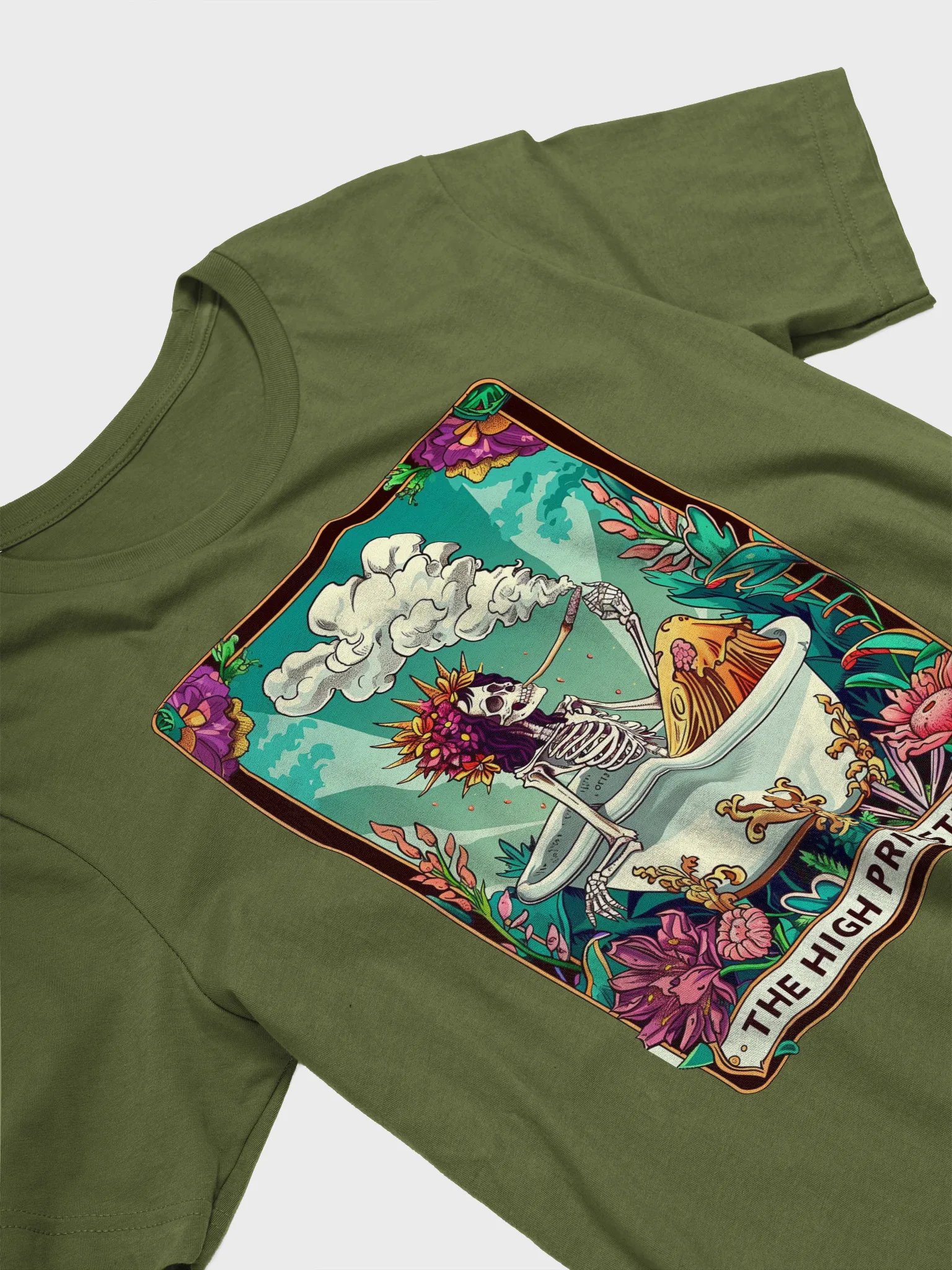 The High Priestess Funny Tarot Card Tee product image (9)
