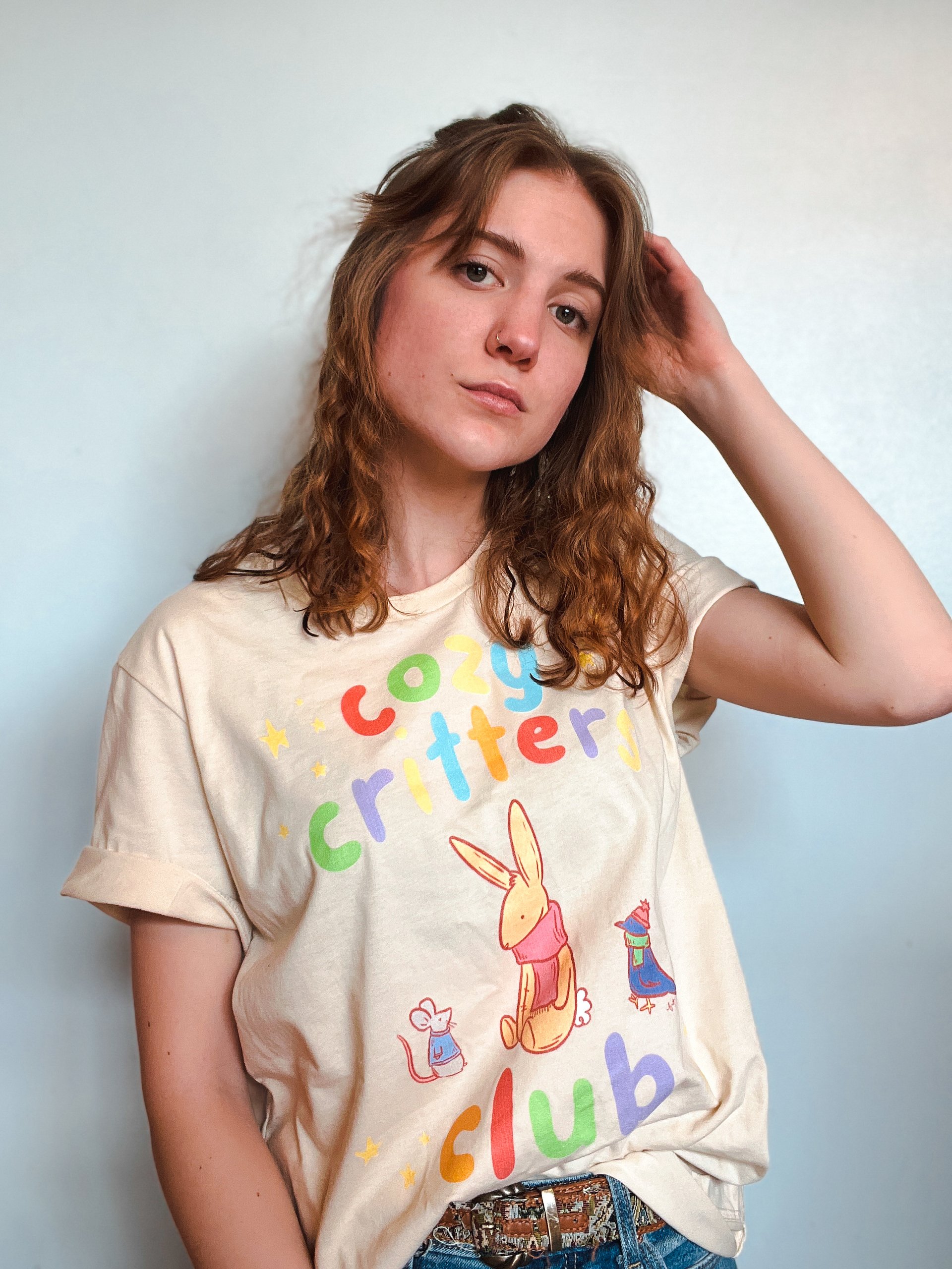 cozy critters club t-shirt product image (3)