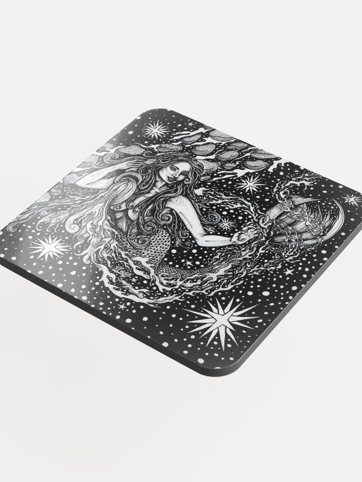 Aquarius Zodiac coaster product image (4)