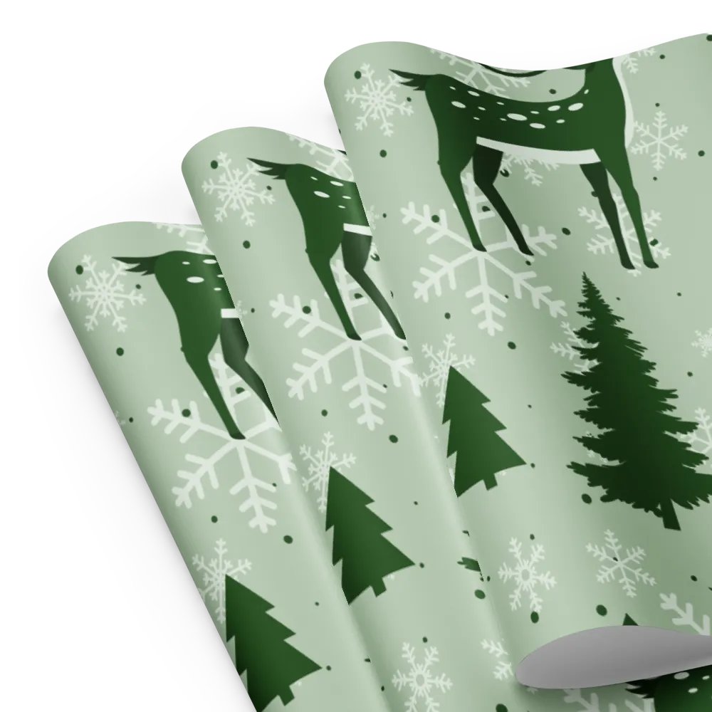 Reindeer Wrapping paper product image (8)