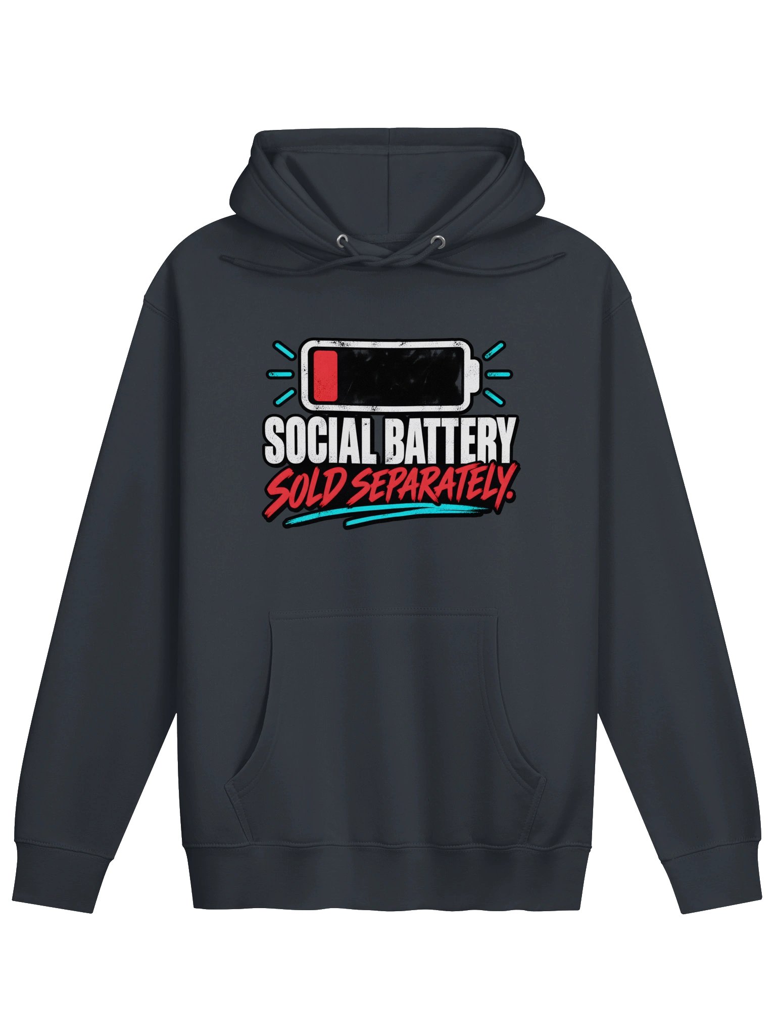 Social Battery Sold Separately™ Hoodie product image (9)