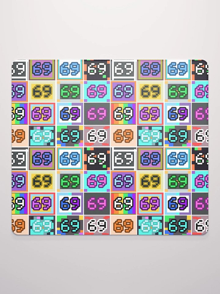 69 sign Mouse Pad product image (2)