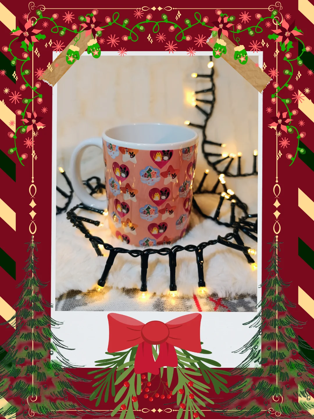Pink Wonderland Ceramic Mug product image (2)