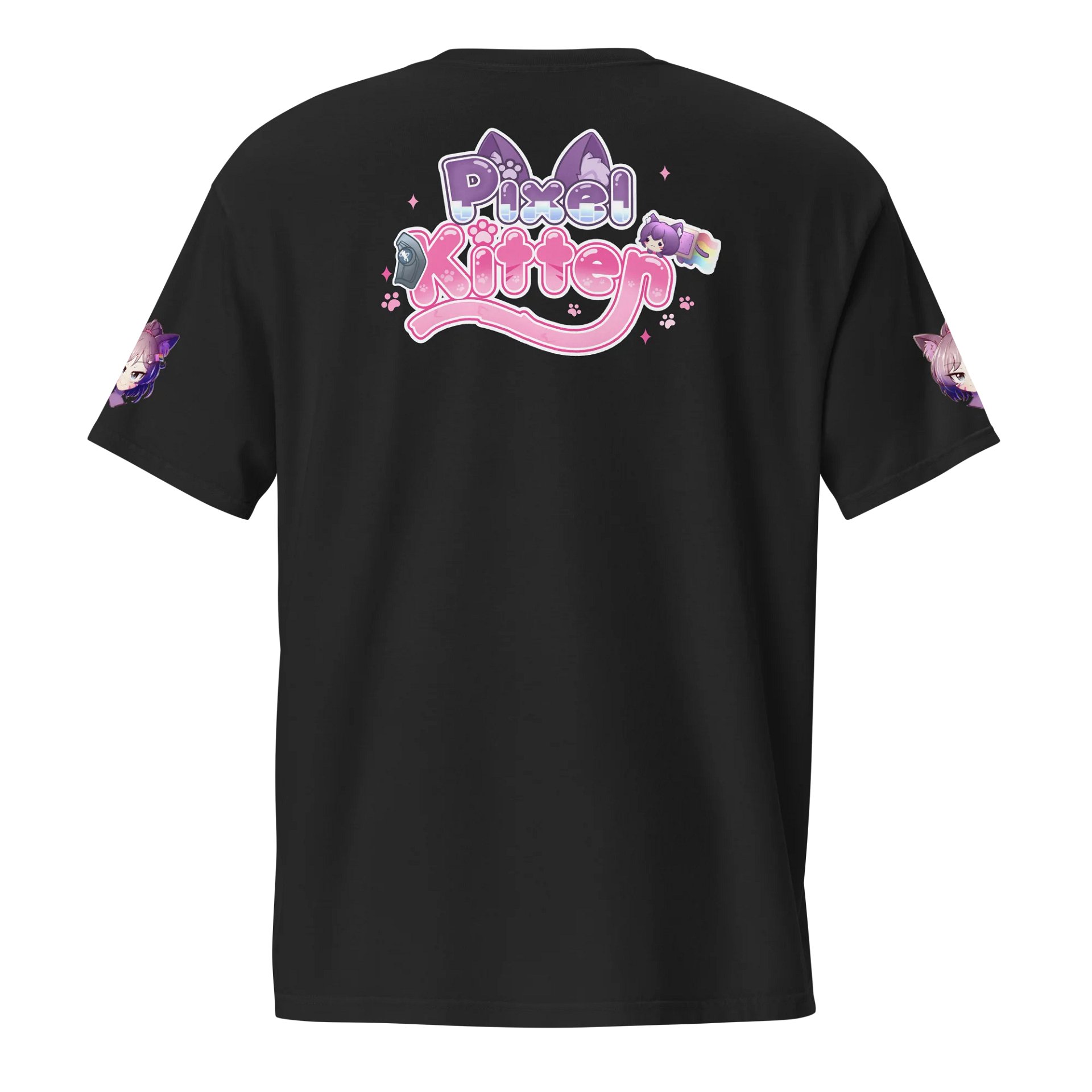 Pixel Kitten Vibes Pocket Tee product image (1)