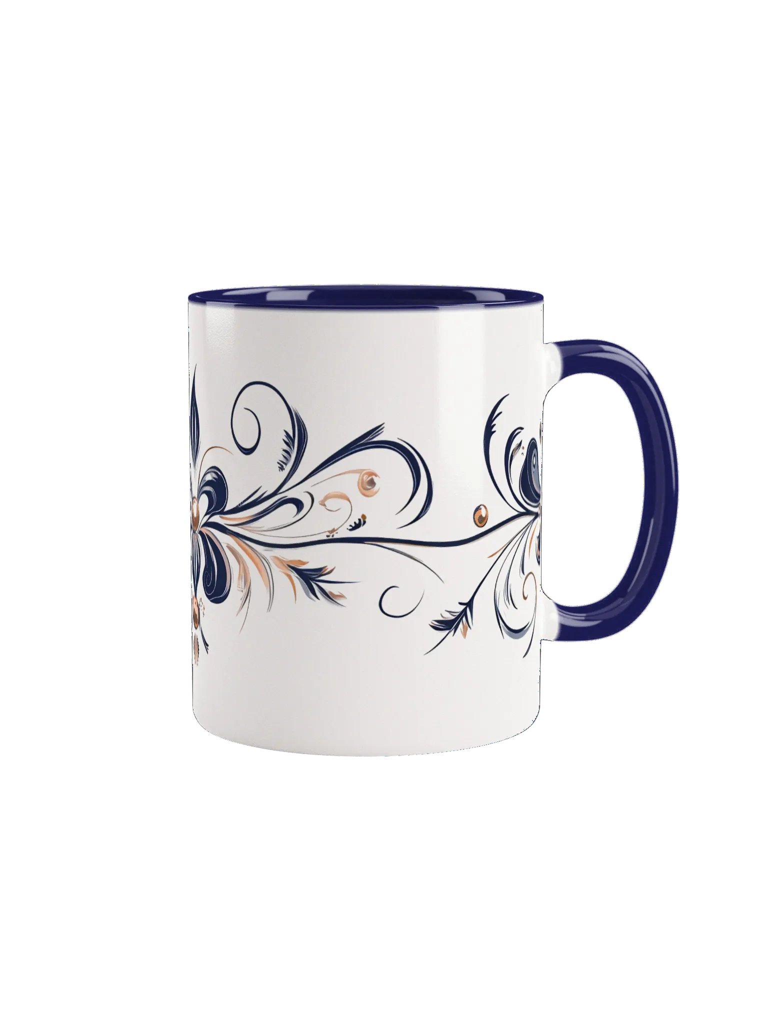 Floral Elegant Ceramic Mug product image (2)