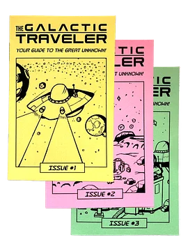 The Galactic Traveler Trilogy, Issues #1-3