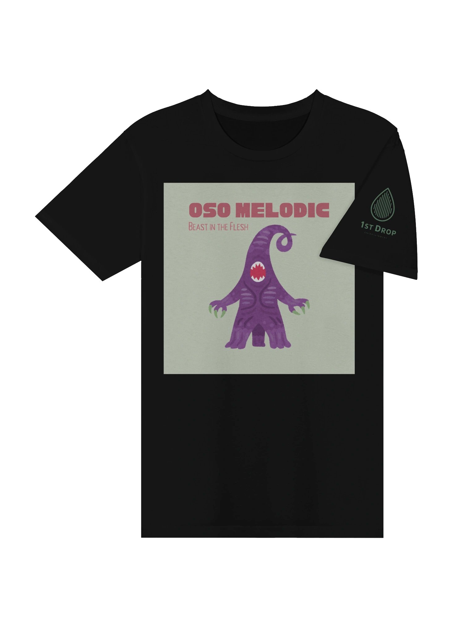 Oso Melodic Beast in the Flesh Cover T-shirt product image (4)