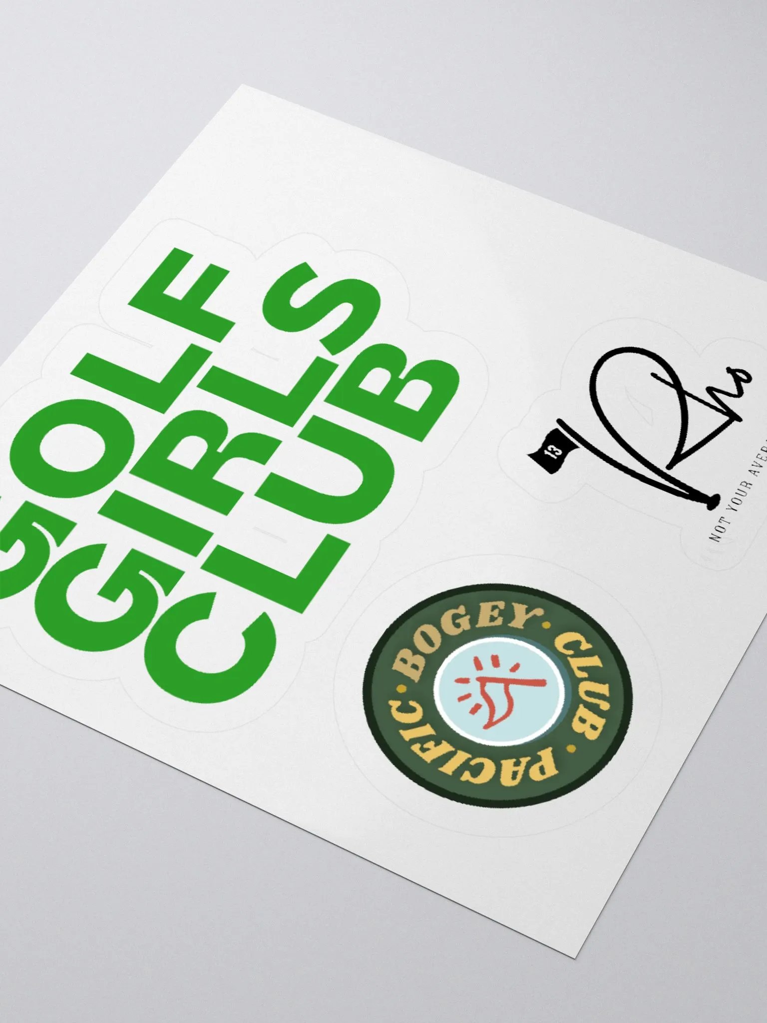 Golf Girls Club x Rho Vinyl Stickers product image (3)