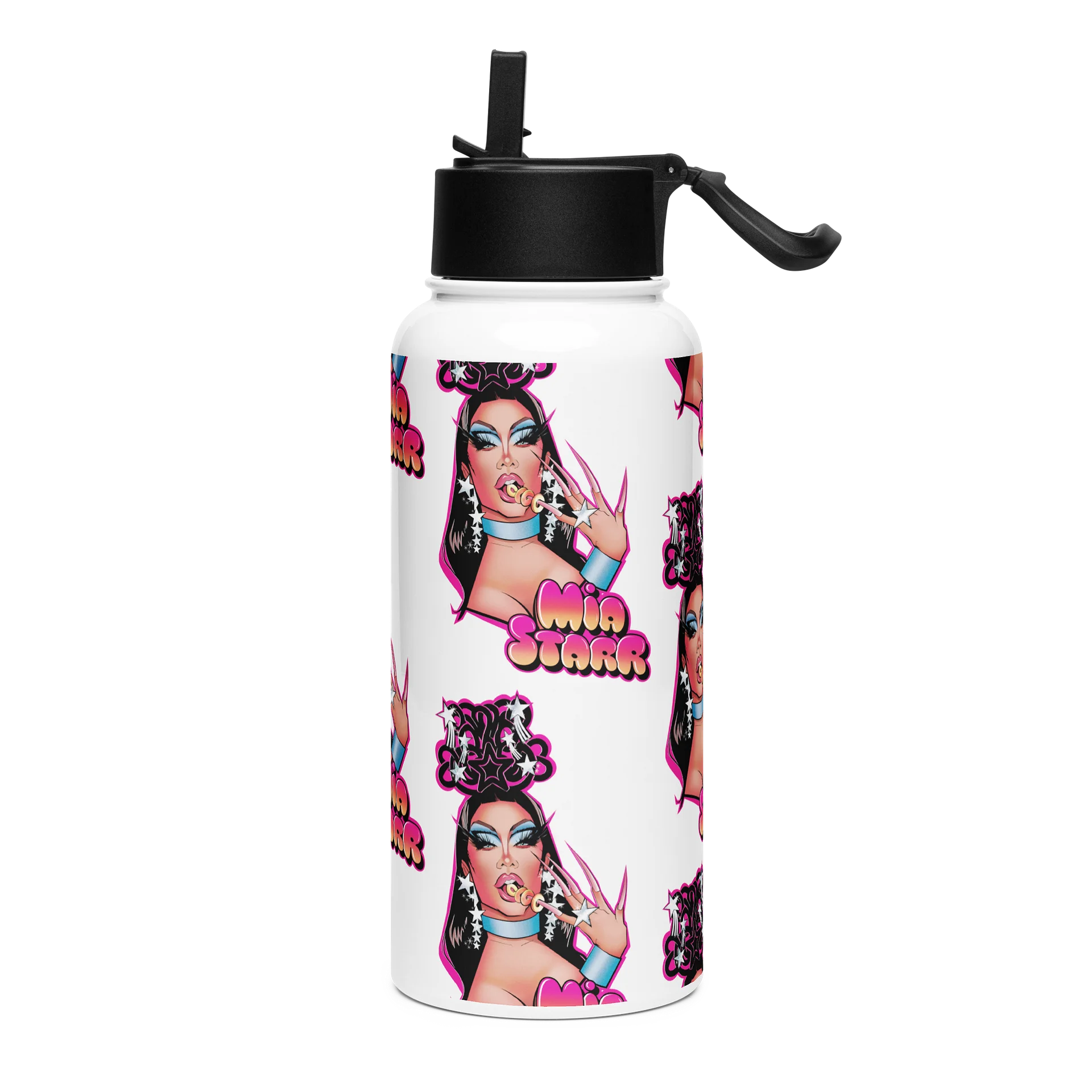 Thirsty B*tch Water Bottle (White) product image (3)