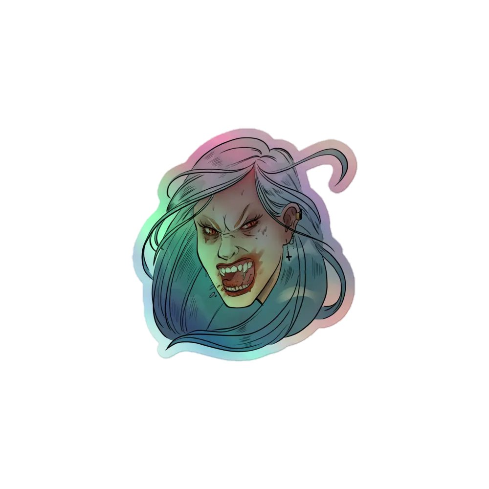 Rabid Vamp Holo Sticker product image (1)
