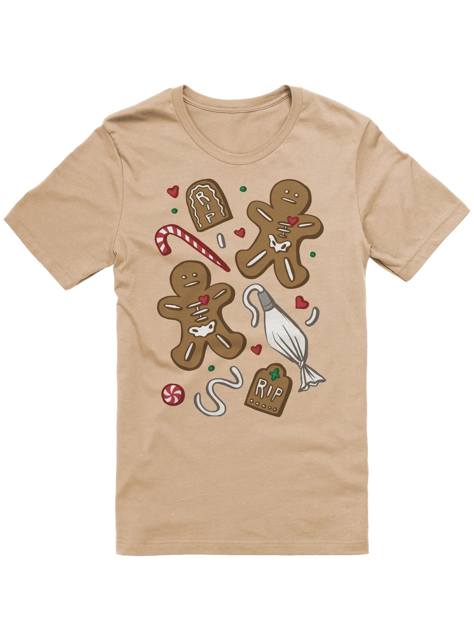 Totally Normal Gingerbread Men Tee product image (1)