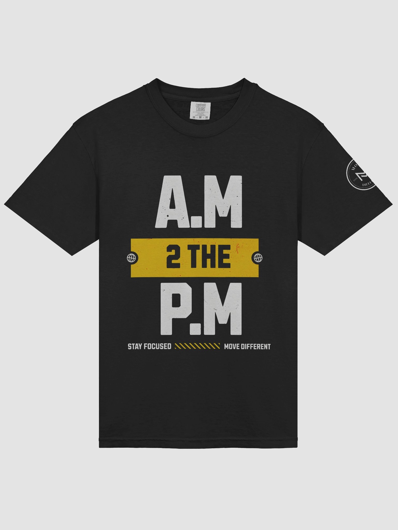 AM 2 the PM – PM 2 the AM by Move Different | Premium Streetwear T-shirt product image (3)