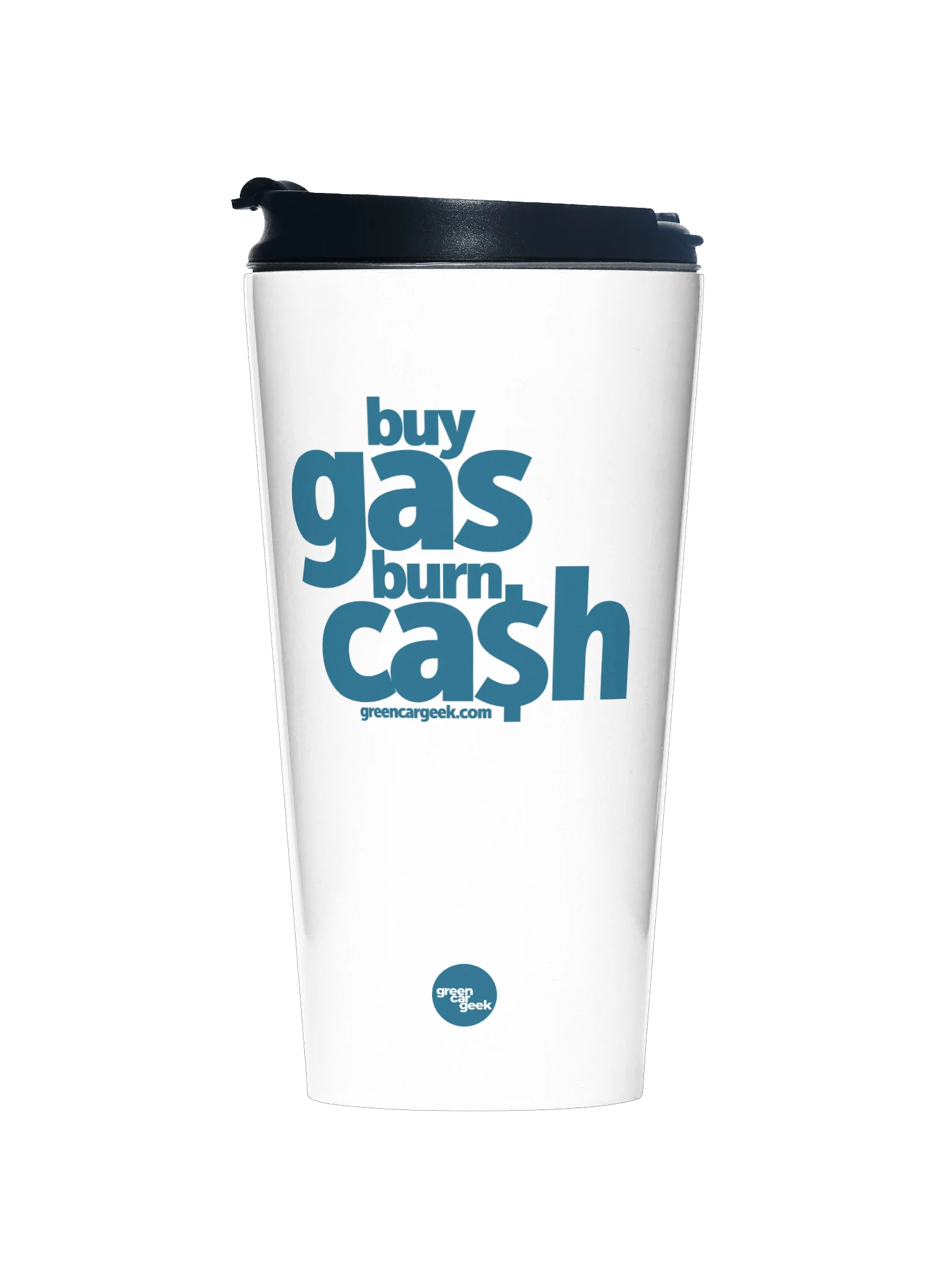 Burn Cash Travel Mug Launch Edition product image (1)