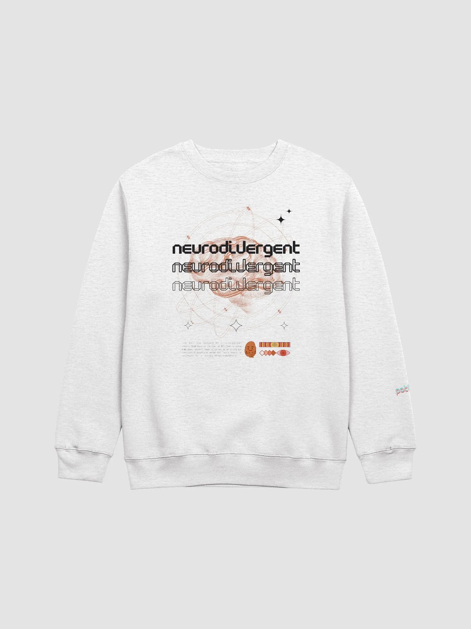 NEURODIVERGENT premium sweatshirt product image (5)