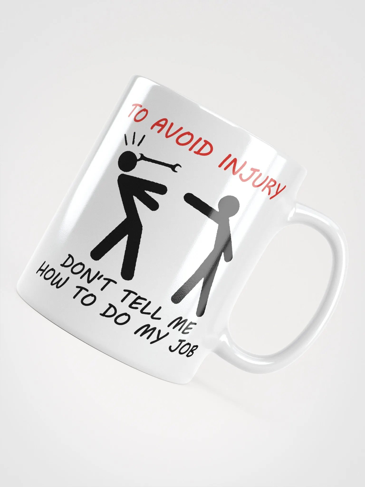 To Avoid Injury Mug product image (12)