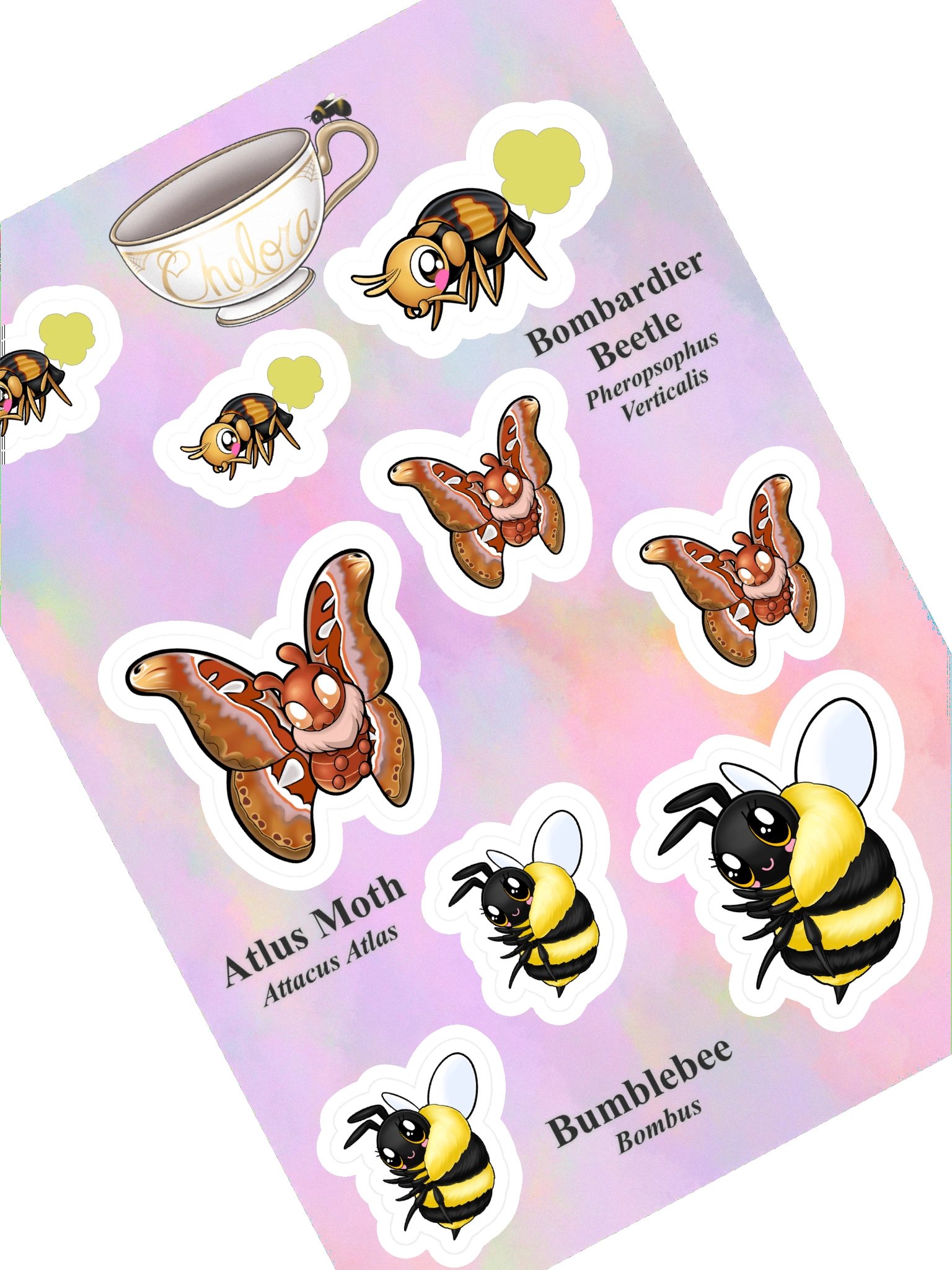 Buggie Badges 6 - Brown/Yellow product image (1)